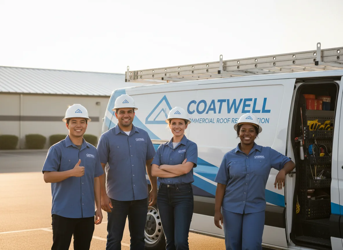 Commercial roof coating company in Elba, NE